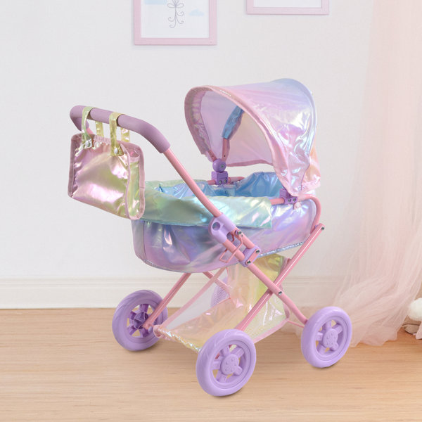 Olivia's Little World Magical Dreamland Baby Doll Deluxe Stroller